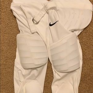 Nike football pants, white